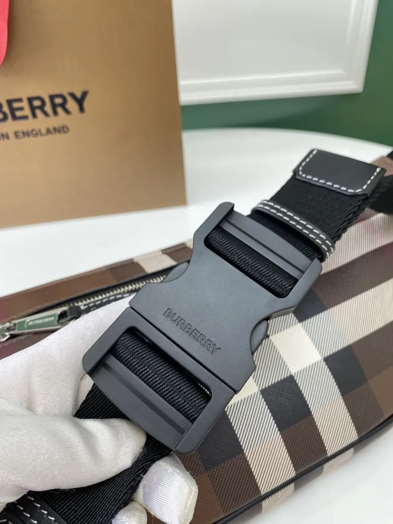 Burberry Classic Check Waist Bag - Image 7