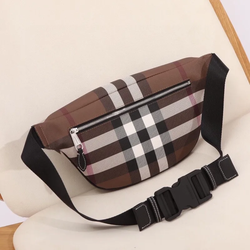 Alternative view of Burberry Brown Check Waist Bag