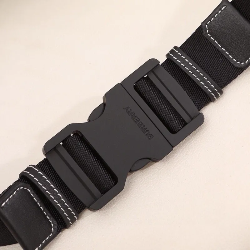 Burberry Brown Check Waist Bag - Image 9