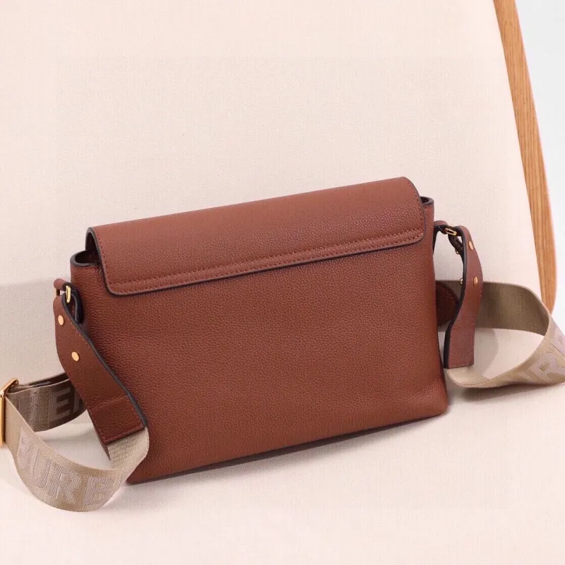 Alternative view of Burberry Brown Leather Crossbody Bag