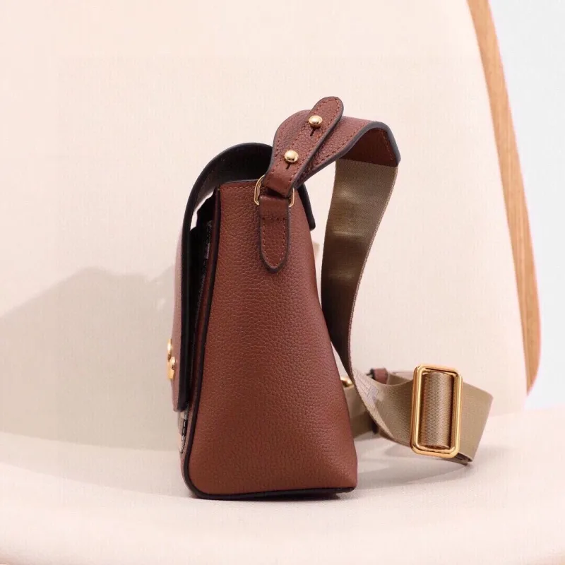 Burberry Brown Leather Crossbody Bag - Image 4