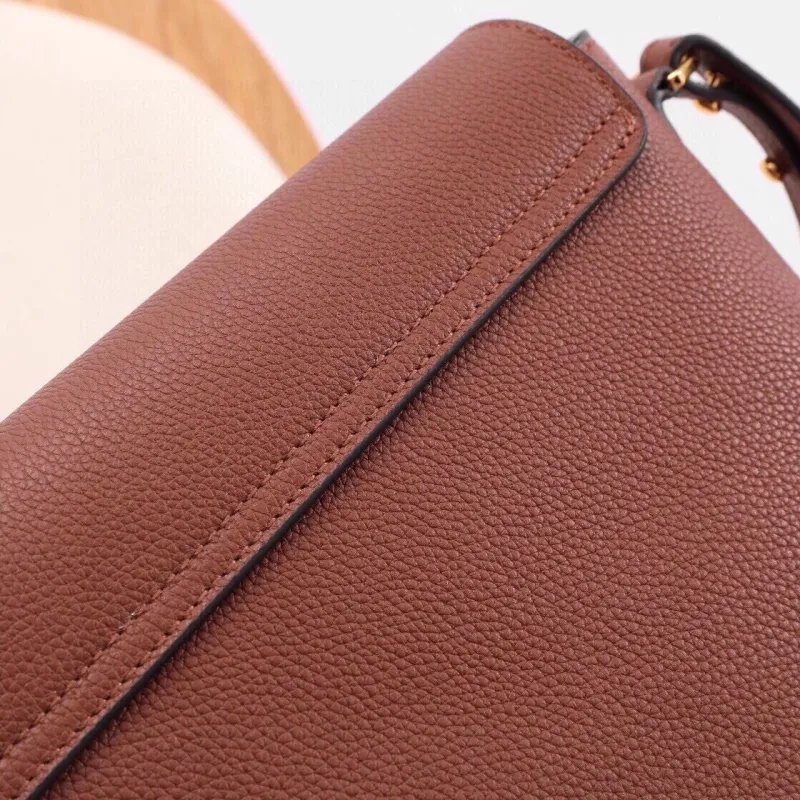 Burberry Brown Leather Crossbody Bag - Image 7