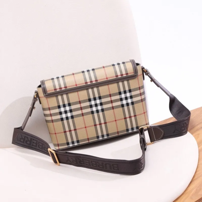 Alternative view of Burberry Vintage Check Crossbody Satchel Bag