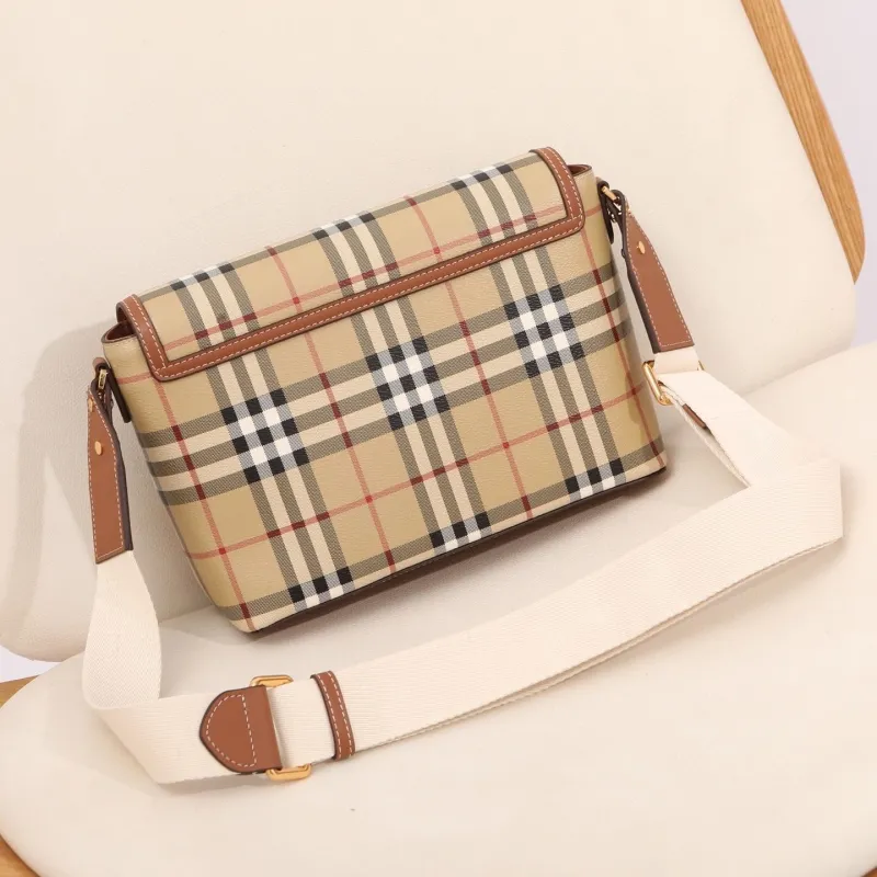 Alternative view of Burberry Vintage Check Crossbody Satchel Bag