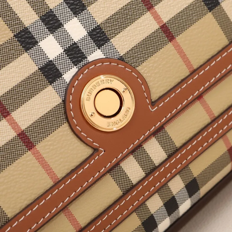 Burberry Vintage Check Crossbody Satchel Bag - Image 4