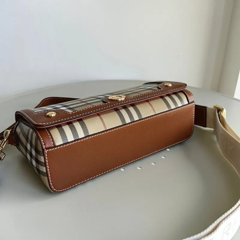 Burberry Vintage Check Satchel Crossbody Bag - Image 3