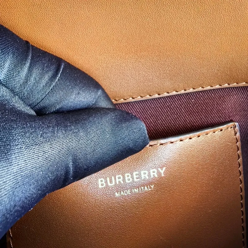 Burberry Vintage Check Satchel Crossbody Bag - Image 8