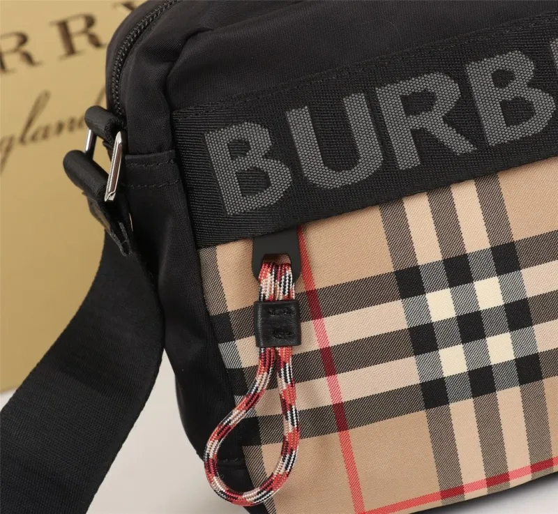Alternative view of Burberry Vintage Check Crossbody Satchel Bag