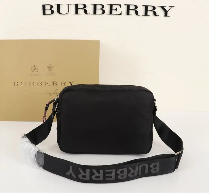 Burberry Vintage Check Crossbody Satchel Bag - Image 6
