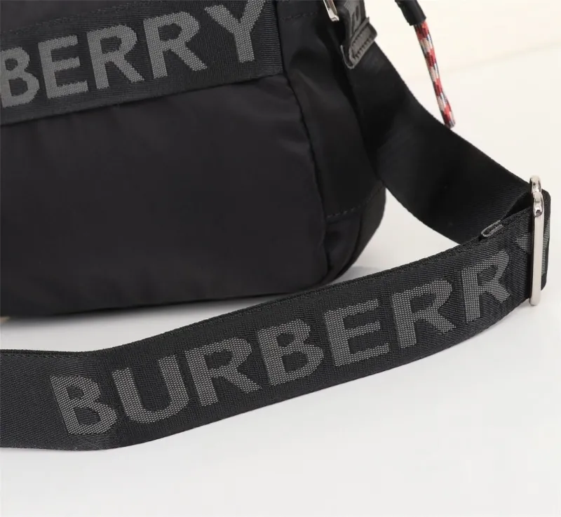 Burberry Black Nylon Crossbody Bag - Image 3