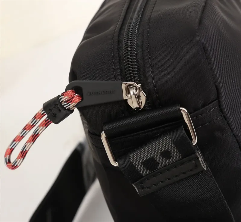 Burberry Black Nylon Crossbody Bag - Image 6