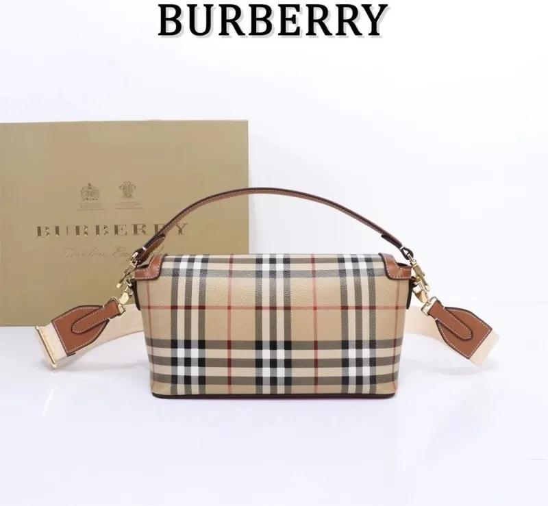 Alternative view of Burberry Vintage Check Satchel Crossbody Bag