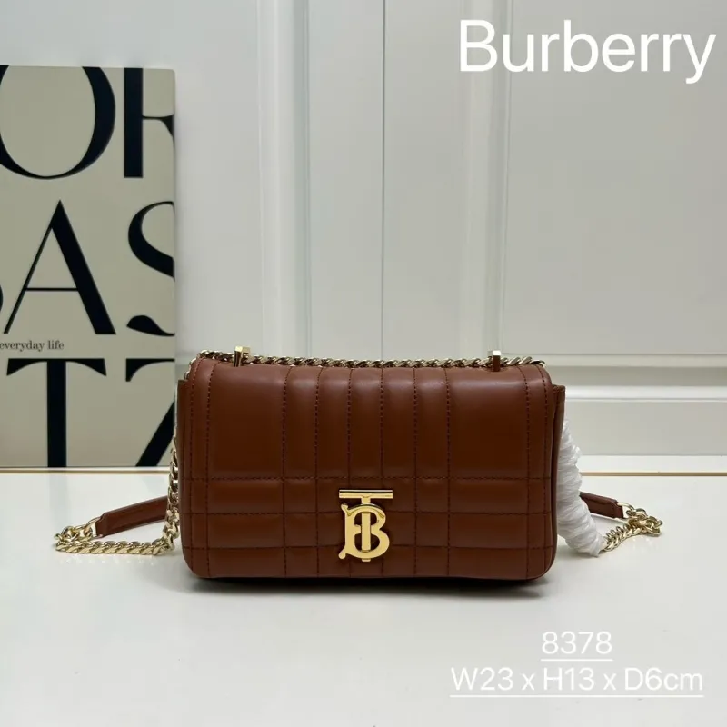 Burberry Brown Satchel Bag 8378