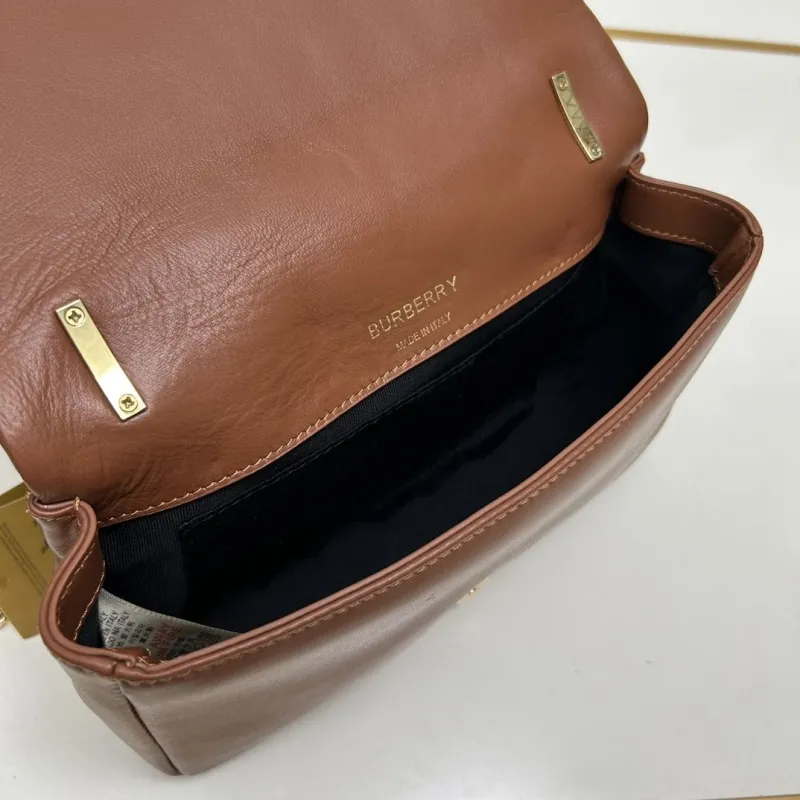 Burberry Brown Satchel Bag 8378 - Image 8