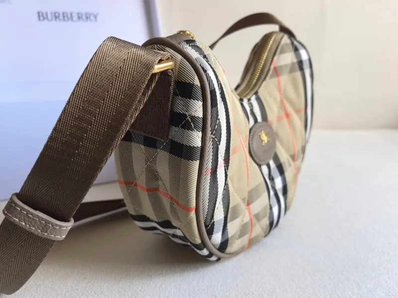 Alternative view of Burberry Signature Check Crossbody Bag 87