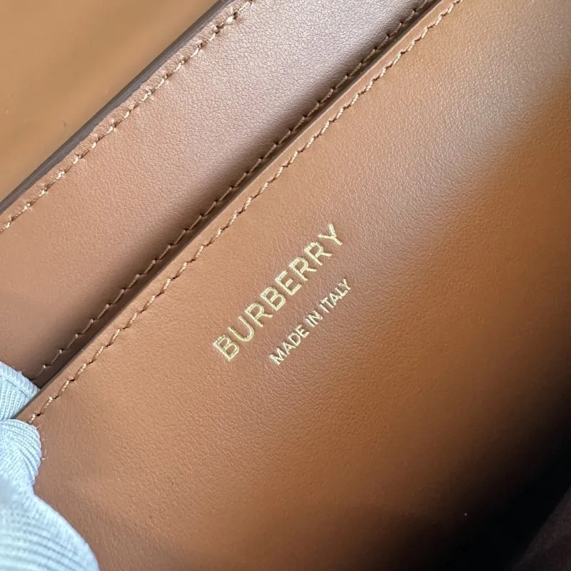Burberry Vintage Check Satchel Crossbody Bag - Image 9