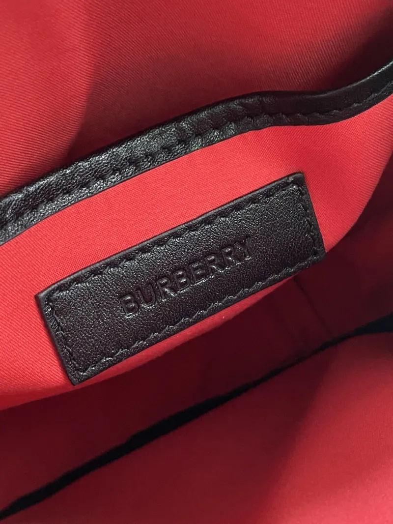 Burberry Vintage Check Crossbody Satchel Bag - Image 8