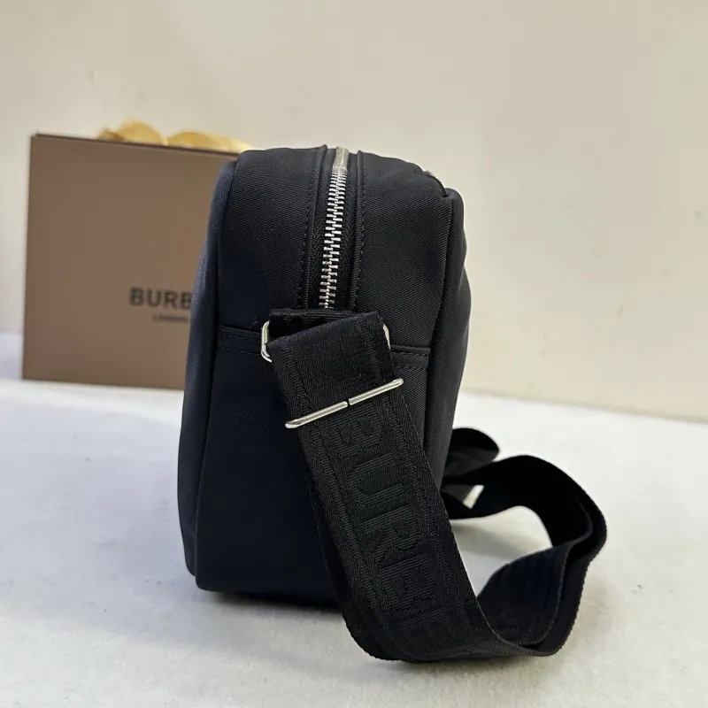 Burberry Black Crossbody Satchel Bag - Image 3