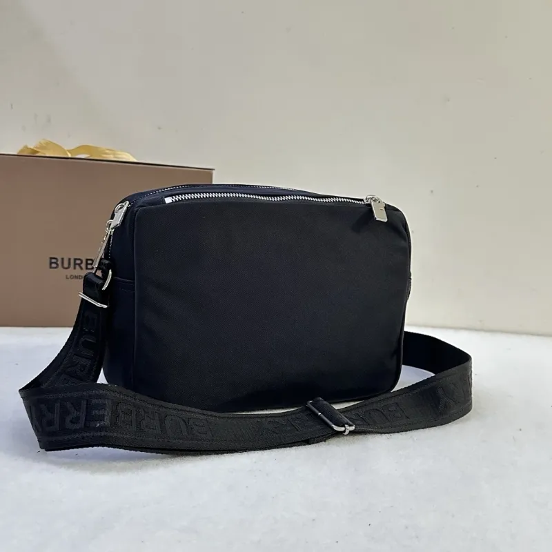 Burberry Black Crossbody Satchel Bag - Image 5