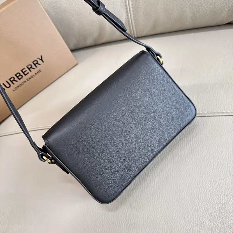 Burberry Black Leather Crossbody Bag - Image 3