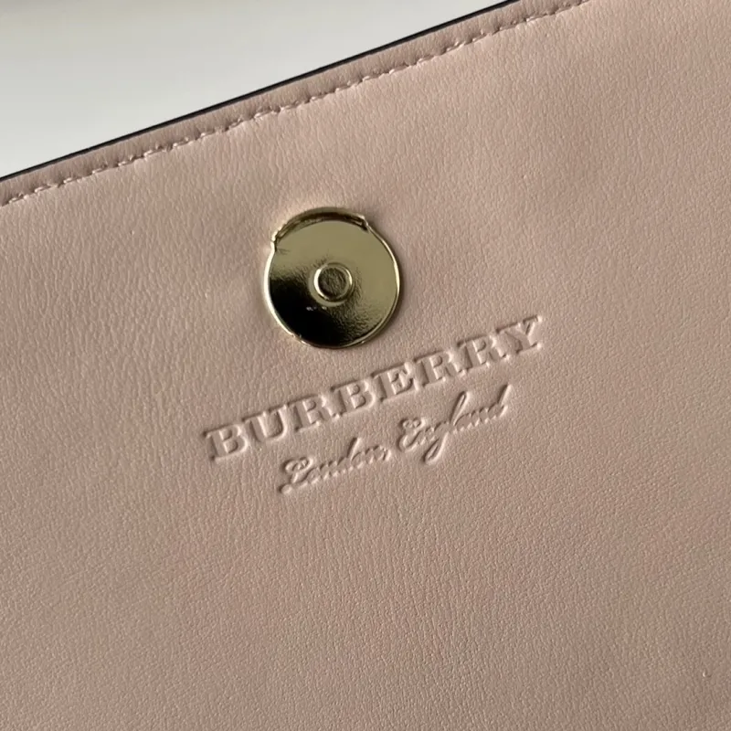 Burberry Light Pink Crossbody Satchel Bag - Image 8