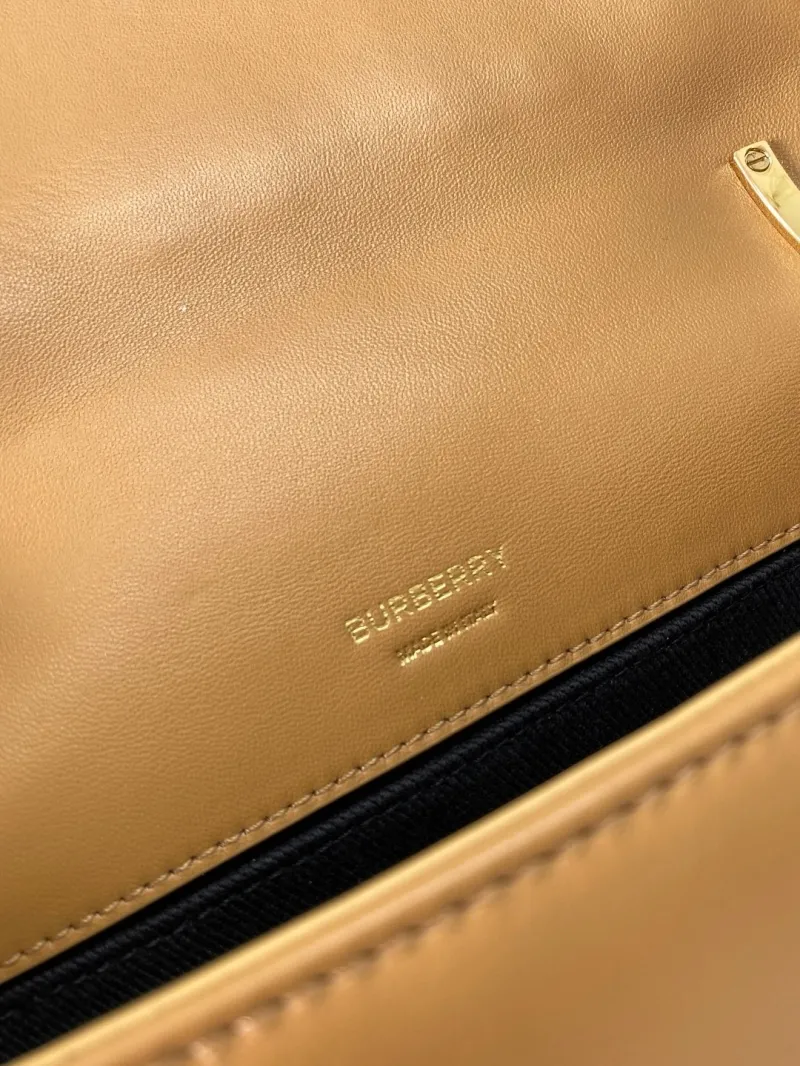 Burberry Tan Quilted Satchel Bag 80212091 - Image 5