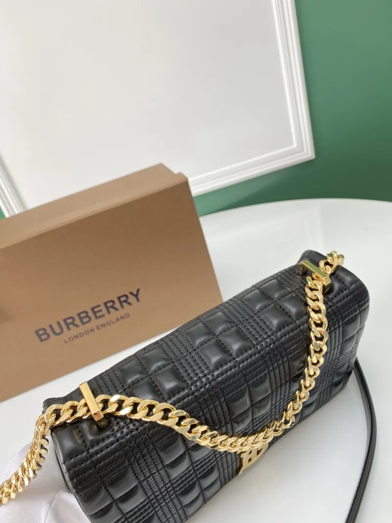 Burberry Black Quilted Satchel Bag 80212091 - Image 5