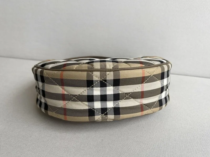 Burberry Quilted Check Crossbody Bag - Image 6