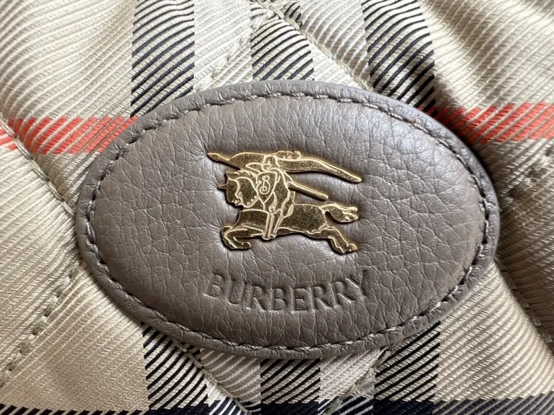 Burberry Quilted Check Crossbody Bag - Image 7
