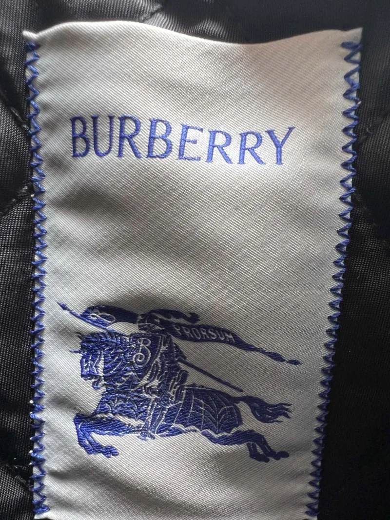 Burberry Black Quilted Crescent Crossbody Bag 137 - Image 9
