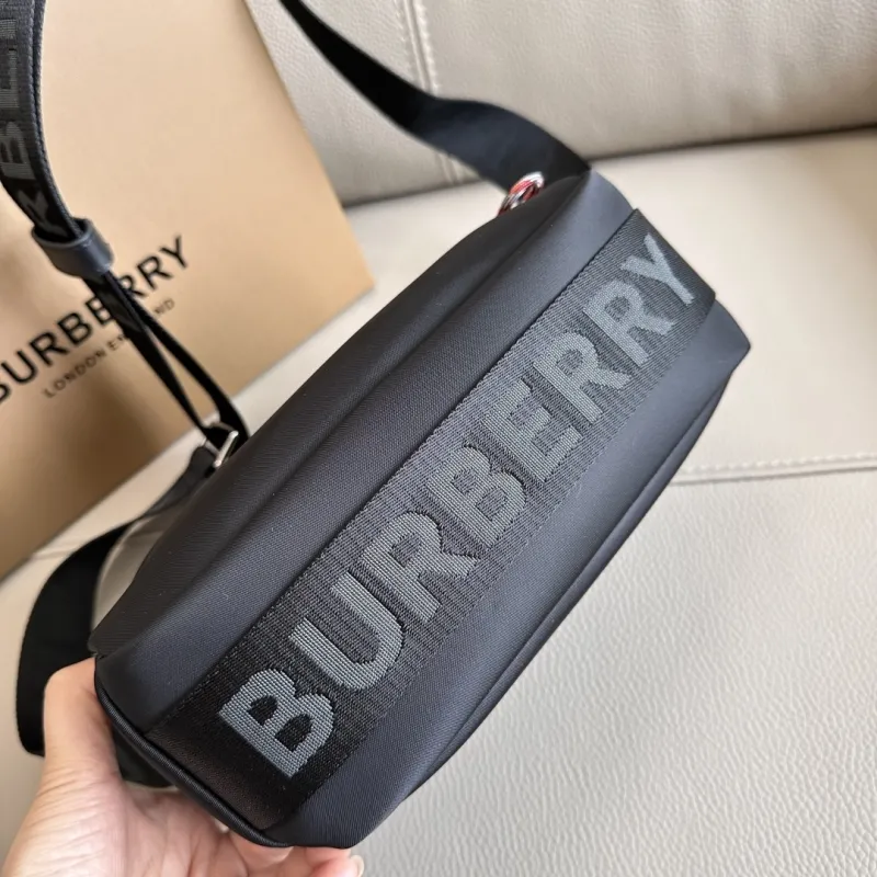 Burberry Black Nylon Crossbody Bag - Image 5