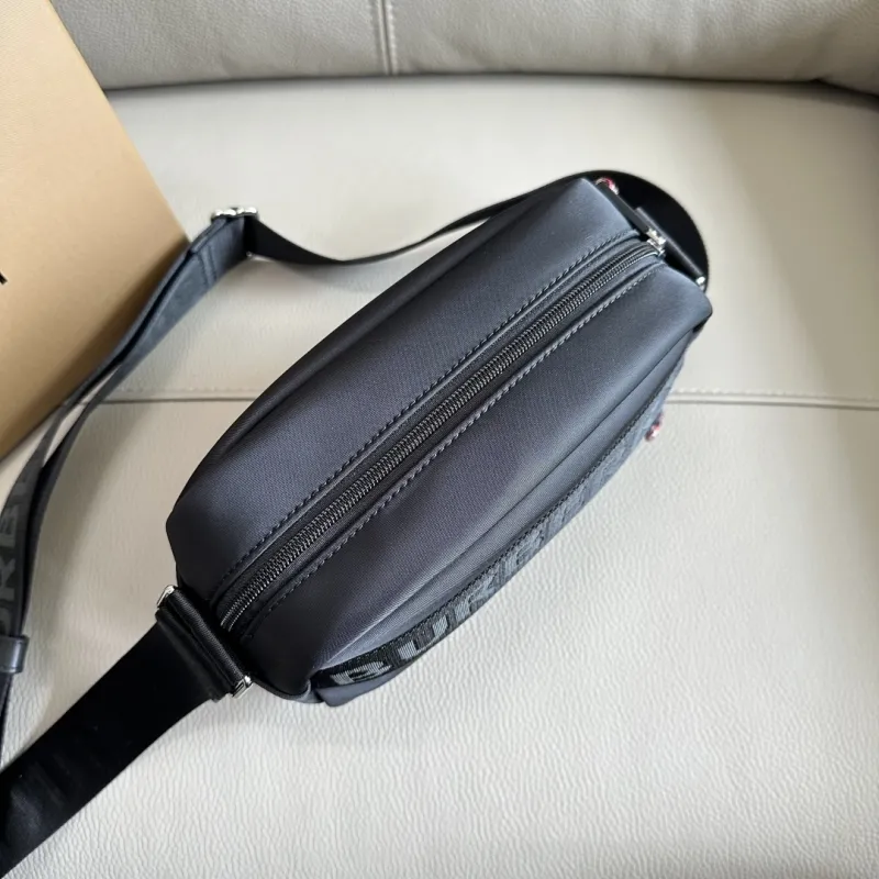 Burberry Black Nylon Crossbody Bag - Image 6