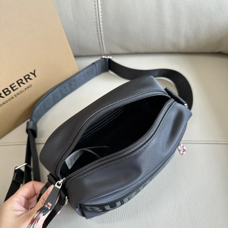 Burberry Black Nylon Crossbody Bag - Image 7