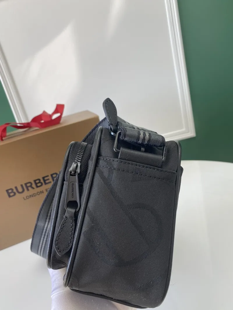 Burberry Black Crossbody Satchel Bag 142 - Image 3