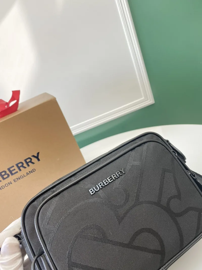 Burberry Black Crossbody Satchel Bag 142 - Image 5