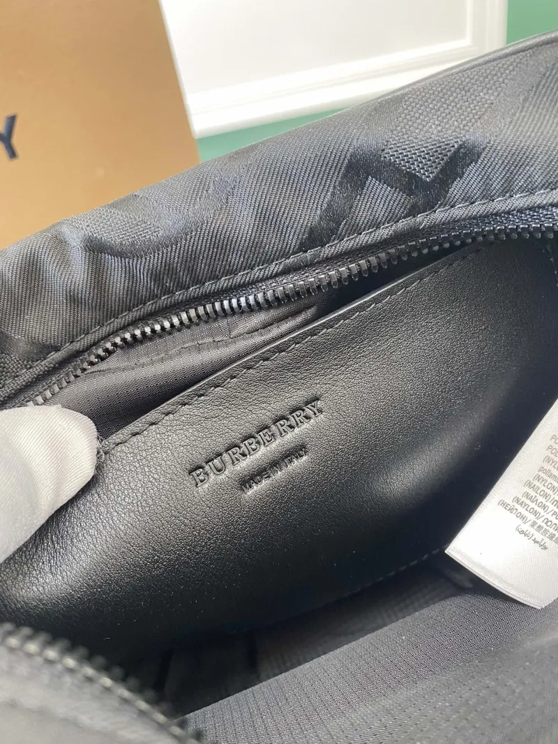 Burberry Black Crossbody Satchel Bag 142 - Image 8