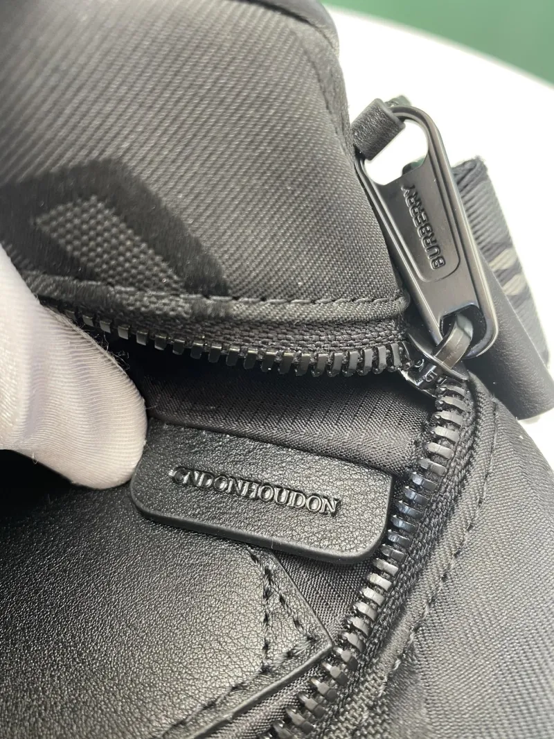 Burberry Black Crossbody Satchel Bag 142 - Image 9