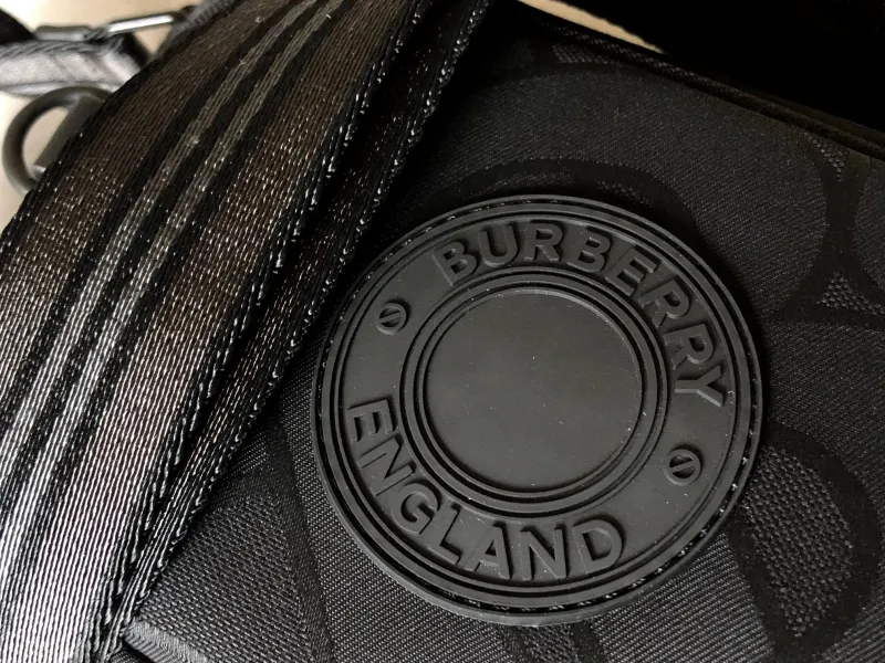 Burberry Black Crossbody Satchel Bag - Image 6