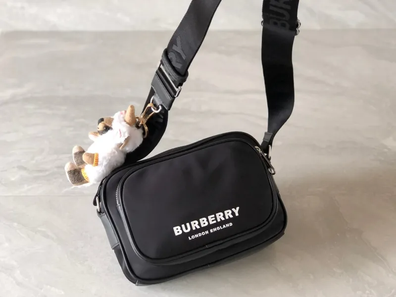 Alternative view of Burberry Black Nylon Crossbody Bag
