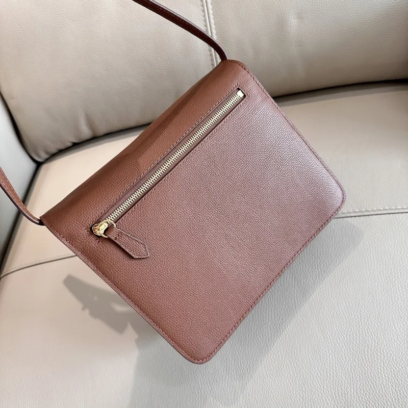 Alternative view of Burberry Brown Check Crossbody Satchel Bag