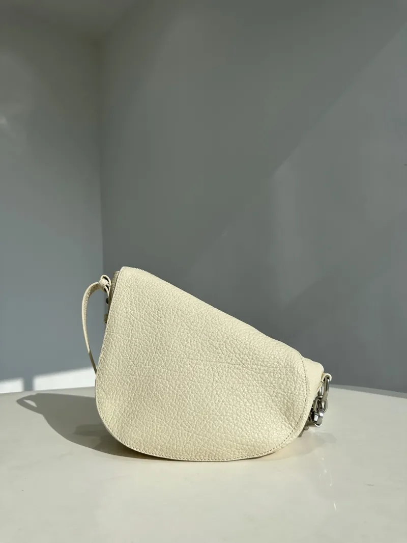 Burberry Cream Crossbody Satchel Bag 159 - Image 4