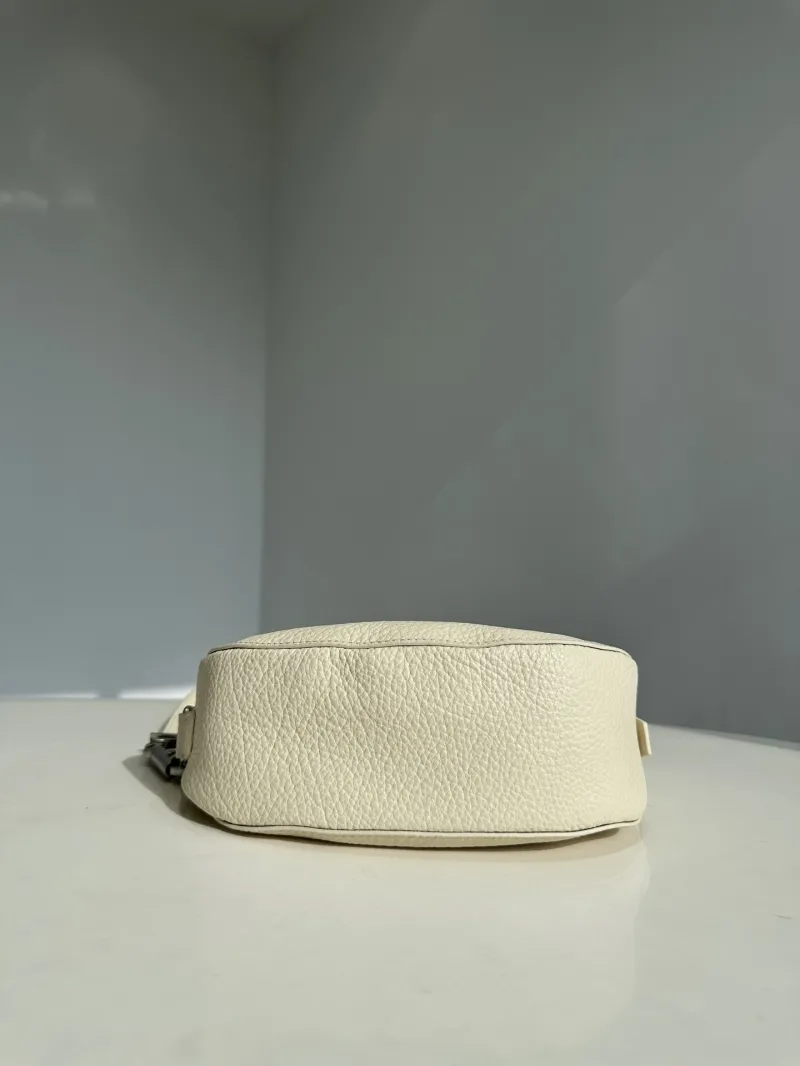 Burberry Cream Crossbody Satchel Bag 159 - Image 6