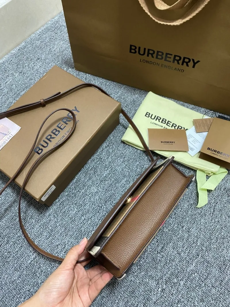 Burberry Brown Crossbody Satchel Bag 46081441 - Image 3