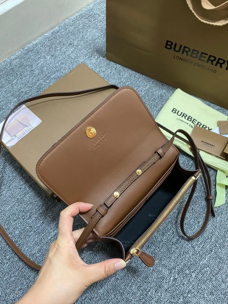 Burberry Brown Crossbody Satchel Bag 46081441 - Image 8