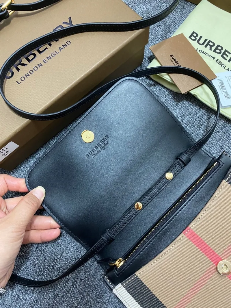 Burberry Small Black Crossbody Bag - Image 7