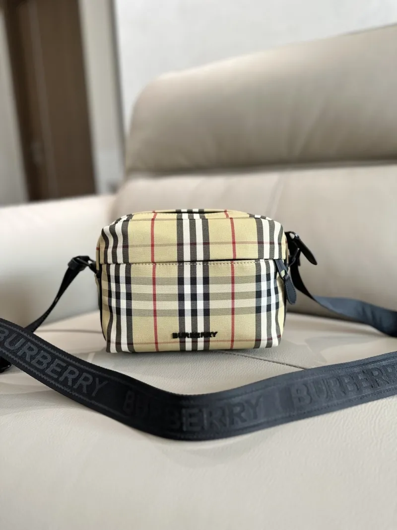 Burberry Beige Vintage Check Crossbody Bag