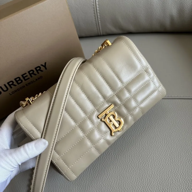 Burberry Beige Quilted Satchel Bag 80595111 - Image 6