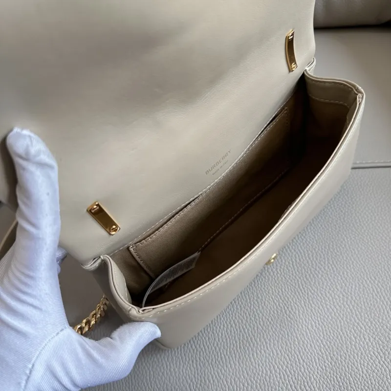 Burberry Beige Quilted Satchel Bag 80595111 - Image 8