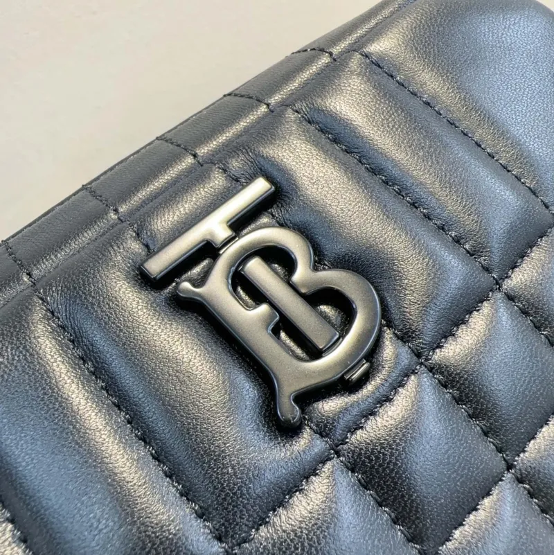 Burberry Black Quilted Crossbody Camera Bag 80490481 - Image 4