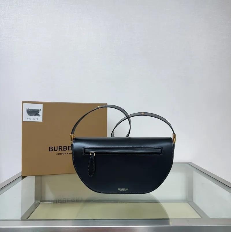 Burberry Black Saddle Crossbody Bag 80347171